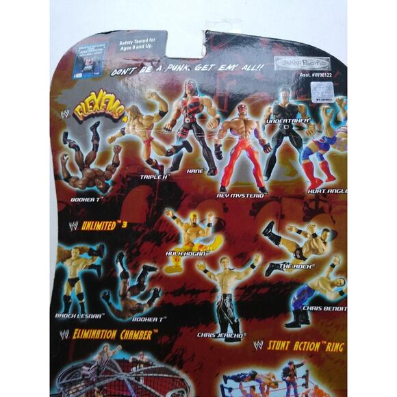 Triple H Action Figure Toy Flexems Jakks Pacific World Wrestling 2003 WWE SEALED - Picture 9 of 9